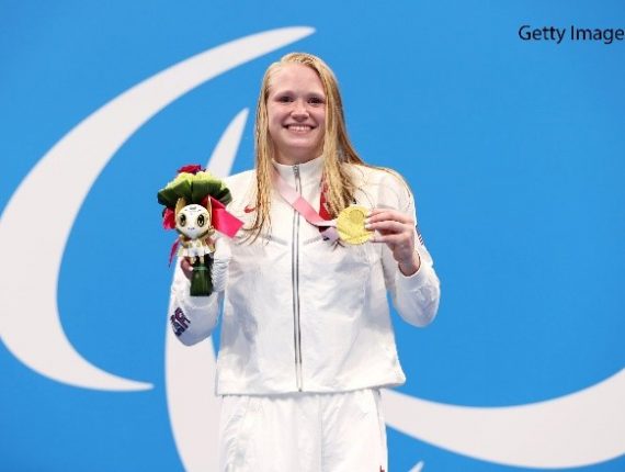 Hannah Aspden Gold Medal Tokyo Paralympics